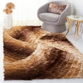 thumbnail image 1 of SAFAVIEH Courtney Abstract Shag Area Rug, Mink, 5' x 8', 1 of 11