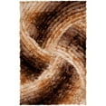 thumbnail image 1 of SAFAVIEH Courtney Abstract Shag Area Rug, Mink, 9' x 12', 1 of 11
