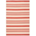 thumbnail image 1 of Safavieh Courtyard Aaron Striped Indoor/Outdoor Area Rug, Beige/Red, 4' x 5'7", 1 of 13