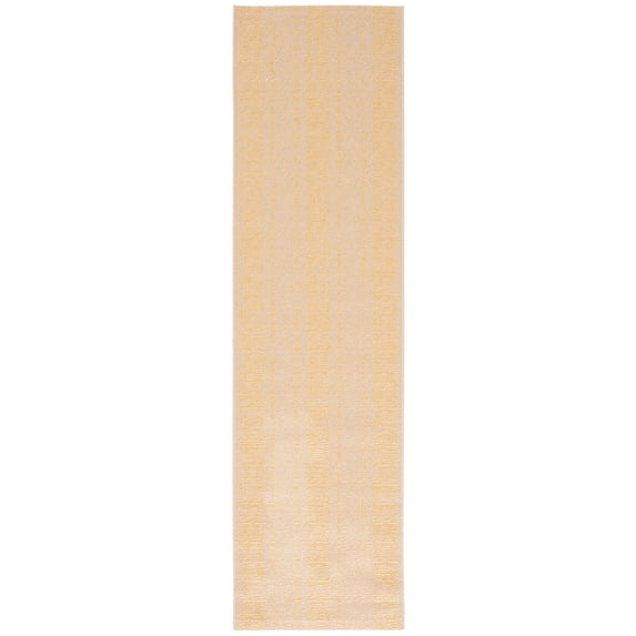 Safavieh Courtyard Adam Striped Indoor/Outdoor Runner Rug, Beige/Gold, 2'3" x 8'