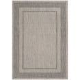 thumbnail image 1 of SAFAVIEH Courtyard Agnes Bordered Indoor/Outdoor Area Rug, Beige/Black, 2'7" x 5', 1 of 15