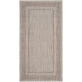 thumbnail image 1 of SAFAVIEH Courtyard Agnes Bordered Indoor/Outdoor Area Rug, Beige/Brown, 2'7" x 5', 1 of 16