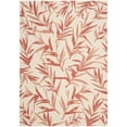 thumbnail image 1 of Safavieh Courtyard Alannis Botanical Indoor/Outdoor Area Rug, Beige/Terracotta, 5'3" x 7'7", 1 of 12