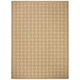 thumbnail image 1 of SAFAVIEH Courtyard Alastar Geometric Indoor/Outdoor Area Rug, Green/Creme, 8' x 11', 1 of 9