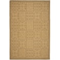 thumbnail image 1 of Safavieh Courtyard Alex Geometric Indoor/Outdoor Area Rug, Gold/Natural, 5'3" x 7'7", 1 of 10