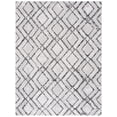 thumbnail image 1 of SAFAVIEH Courtyard Alexa Geometric Indoor/Outdoor Area Rug, Ivory/Black, 8' x 10', 1 of 12