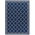 thumbnail image 1 of Safavieh Courtyard Alina Geometric Quatrefoil Indoor/Outdoor Area Rug, Navy/Beige, 5'3" x 7'7", 1 of 11