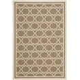 thumbnail image 1 of SAFAVIEH Courtyard Allison Oriental Indoor/Outdoor Area Rug, Brown/Bone, 5'3" x 7'7", 1 of 4