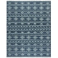 thumbnail image 1 of Safavieh Courtyard Allycia Geometric Indoor/Outdoor Area Rug, Navy/Aqua, 8' x 10', 1 of 14