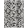 thumbnail image 1 of SAFAVIEH Courtyard Alphonse Animal Indoor/Outdoor Area Rug, Grey/Black, 4’ x 5’7”, 1 of 11