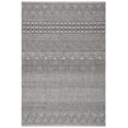 thumbnail image 1 of SAFAVIEH Courtyard Altan Geometric Indoor/Outdoor Area Rug, 5'3" x 7'7", Black/Grey, 1 of 14