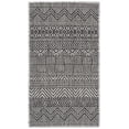 thumbnail image 1 of SAFAVIEH Courtyard Altan Geometric Indoor/Outdoor Area Rug, Black/Grey, 2' x 3'7", 1 of 14