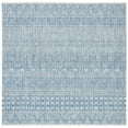 thumbnail image 1 of SAFAVIEH Courtyard Altan Geometric Indoor/Outdoor Area Rug, Grey/Navy, 7'10" x 7'10" Square, 1 of 7
