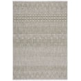 thumbnail image 1 of SAFAVIEH Courtyard Altan Geometric Indoor/Outdoor Area Rug, Grey/Olive Green, 5'3" x 7'7", 1 of 11