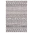 thumbnail image 1 of SAFAVIEH Courtyard Altan Geometric Indoor/Outdoor Area Rug, Ivory/Black, 8' x 10', 1 of 10