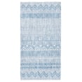 thumbnail image 1 of SAFAVIEH Courtyard Altan Geometric Indoor/Outdoor Area Rug, Ivory/Navy, 2'7" x 5', 1 of 15