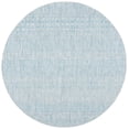 thumbnail image 1 of SAFAVIEH Courtyard Altan Geometric Indoor/Outdoor Area Rug, Light Grey/Aqua, 6'7" x 6'7" Round, 1 of 11