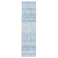 thumbnail image 1 of SAFAVIEH Courtyard Altan Geometric Indoor/Outdoor Runner Rug, Ivory/Navy, 2'3" x 6'7", 1 of 11