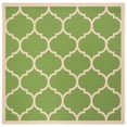 thumbnail image 1 of Safavieh Courtyard Alyssa Geometric Indoor/Outdoor Area Rug, Green/Beige, 4' x 4' Square, 1 of 12