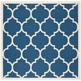 thumbnail image 1 of Safavieh Courtyard Alyssa Geometric Indoor/Outdoor Area Rug, Navy/Beige, 6'7" x 6'7" Square, 1 of 14