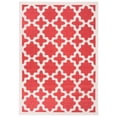 thumbnail image 1 of SAFAVIEH Courtyard Amanda Geometric Indoor/Outdoor Area Rug, 5'3" x 7'7", Red/Bone, 1 of 15