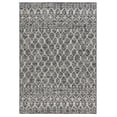 thumbnail image 1 of SAFAVIEH Courtyard Anson Geometric Indoor/Outdoor Area Rug, Black/Grey, 6'7" x 9'6", 1 of 6