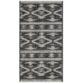 thumbnail image 1 of SAFAVIEH Courtyard April Geometric Indoor/Outdoor Area Rug, Black/Grey, 2'7" x 5', 1 of 14