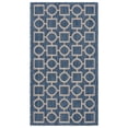 thumbnail image 1 of Safavieh Courtyard Archimedes Geometric Indoor/Outdoor Area Rug, Blue/Beige, 2' x 3'7", 1 of 10