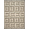 thumbnail image 1 of Safavieh Courtyard Ariana Geometric Indoor/Outdoor Area Rug, Gray/Cream, 9' x 12', 1 of 15