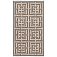 thumbnail image 1 of Safavieh Courtyard Ariana Geometric Indoor/Outdoor Area Rug, Gray/Cream, 2'7" x 5', 1 of 15