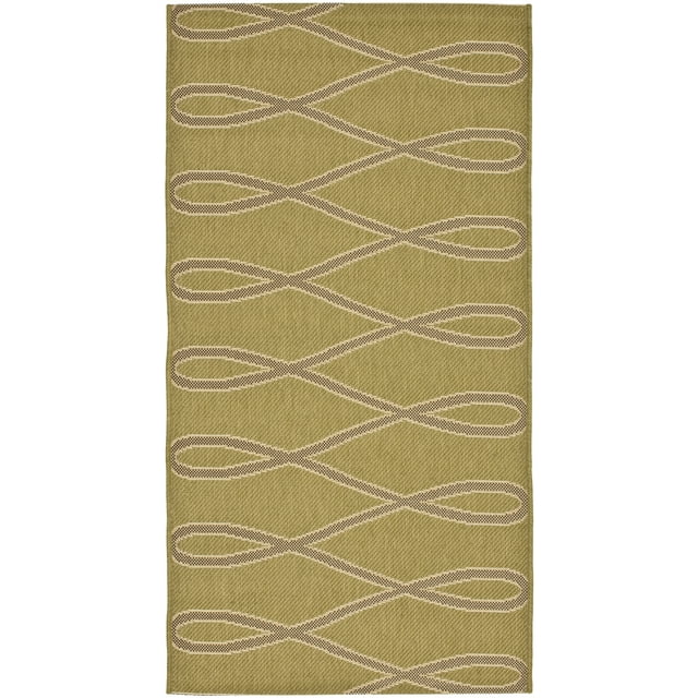 SAFAVIEH Courtyard Arielle Geometric Swirls Indoor/Outdoor Area Rug ...