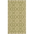 thumbnail image 1 of SAFAVIEH Courtyard Austin Geometric Indoor/Outdoor Area Rug, 2' x 3'7", Green/Cream, 1 of 4