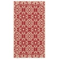 thumbnail image 1 of SAFAVIEH Courtyard Austin Geometric Indoor/Outdoor Area Rug, 2' x 3'7", Red/Cream, 1 of 15