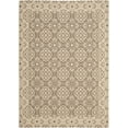thumbnail image 1 of SAFAVIEH Courtyard Austin Geometric Indoor/Outdoor Area Rug, 6'7" x 9'6", Brown/Cream, 1 of 5