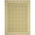 thumbnail image 1 of SAFAVIEH Courtyard Austin Geometric Indoor/Outdoor Area Rug, 8' x 11', Green/Cream, 1 of 11