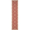 thumbnail image 1 of SAFAVIEH Courtyard Austin Geometric Indoor/Outdoor Runner Rug, 2'3" x 10', Red/Cream, 1 of 13