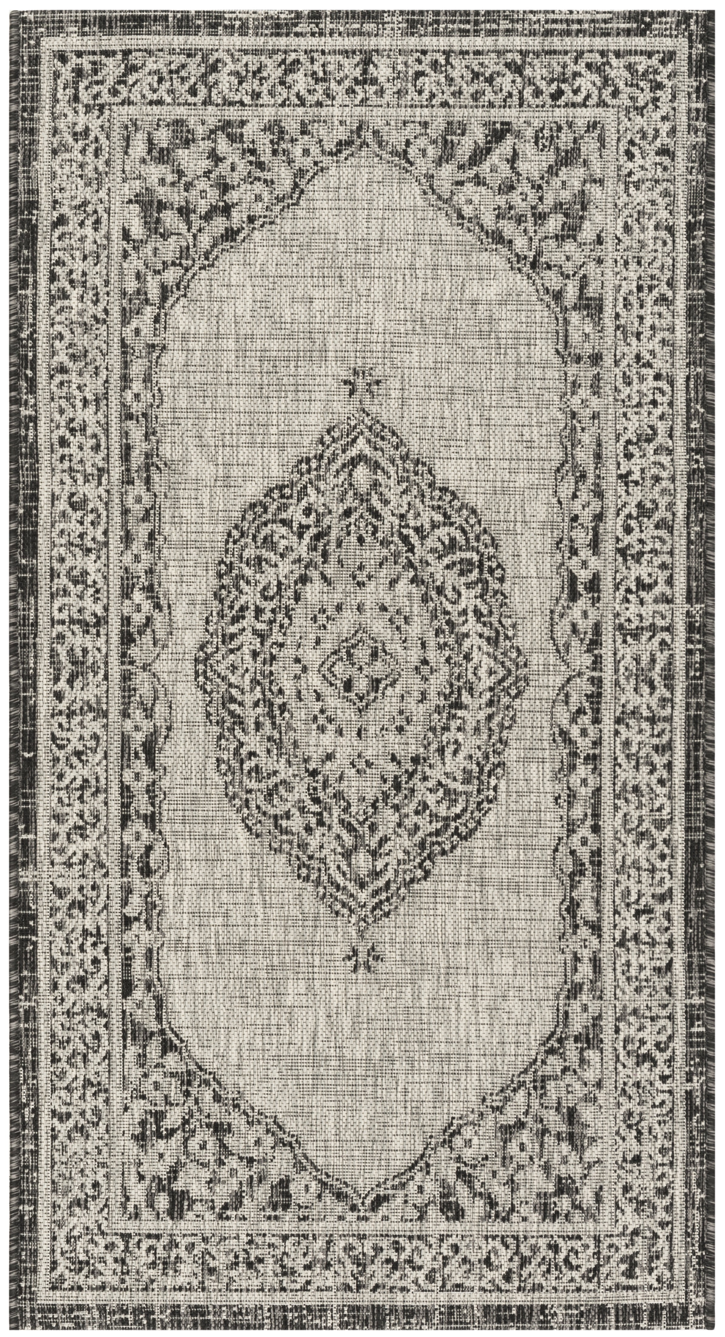 Ahvi Rug SAFAVIEH Courtyard Avi Traditional Indoor/Outdoor Area Rug, 2'7