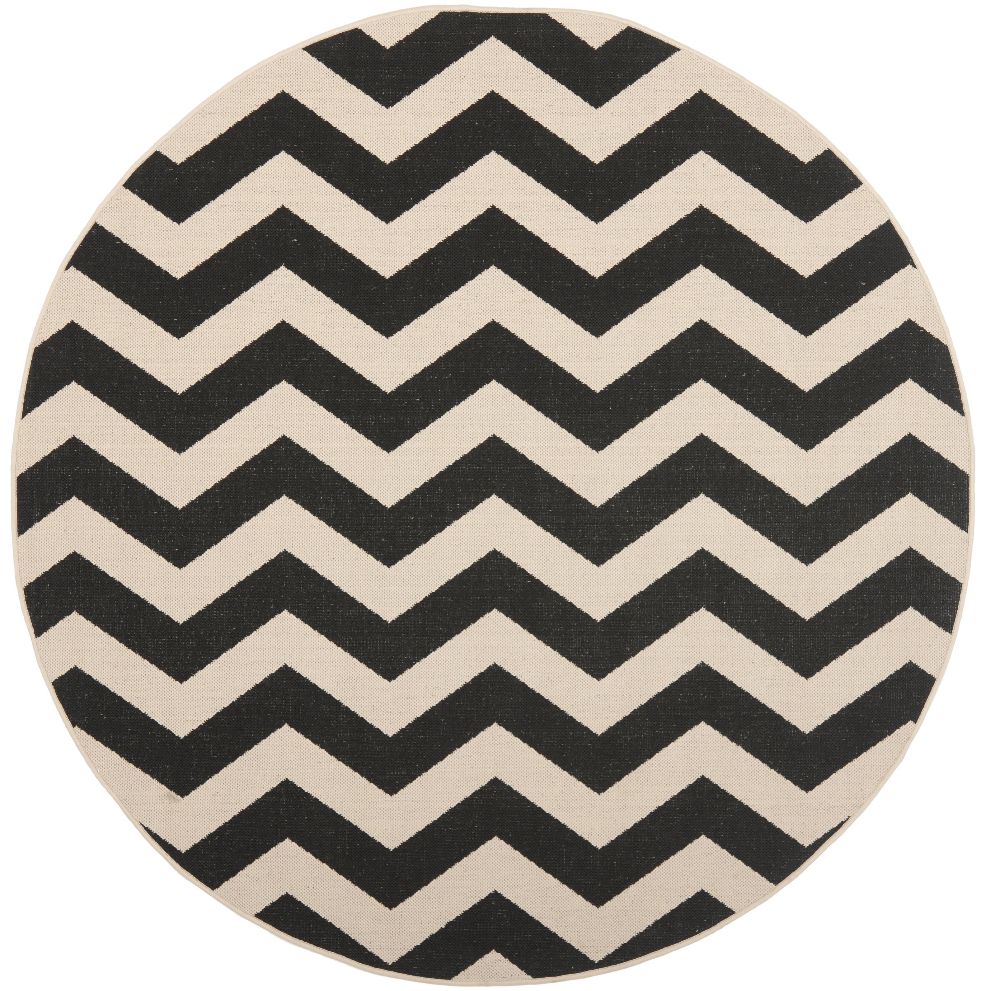 SAFAVIEH Courtyard Ayden Chevron Indoor/Outdoor Area Rug, 6'7