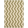 thumbnail image 1 of Safavieh Courtyard Ayden Chevron Indoor/Outdoor Area Rug, Green/Beige, 6'7" x 9'6", 1 of 10