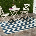 thumbnail image 1 of Safavieh COURTYARD, NAVY / BEIGE, 7'-10" X 7'-10" Square, Area Rug, CY6244-268-8SQ, 1 of 8
