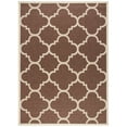 thumbnail image 1 of SAFAVIEH Courtyard Becky Geometric Indoor/Outdoor Area Rug, Dark Brown, 9' x 12', 1 of 11