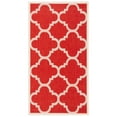 thumbnail image 1 of SAFAVIEH Courtyard Becky Geometric Indoor/Outdoor Area Rug, Red, 2'7" x 5', 1 of 10