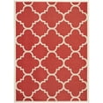 thumbnail image 1 of Safavieh Courtyard Becky Geometric Indoor/Outdoor Area Rug, Red, 8' x 11', 1 of 14