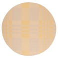 thumbnail image 1 of Safavieh Courtyard Benjamin Plaid Indoor/Outdoor Area Rug, Gold/Beige, 6'7" x 6'7" Round, 1 of 9