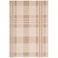 thumbnail image 1 of Safavieh Courtyard Benjamin Plaid Indoor/Outdoor Area Rug, Natural/Beige, 4' x 5'7", 1 of 13