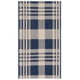 thumbnail image 1 of Safavieh Courtyard Benjamin Plaid Indoor/Outdoor Area Rug, Navy/Beige, 2'3" x 4', 1 of 13