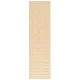 thumbnail image 1 of Safavieh Courtyard Benjamin Plaid Indoor/Outdoor Runner Rug, Gold/Beige, 2'3" x 8', 1 of 10
