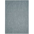 thumbnail image 1 of SAFAVIEH Courtyard Blair Checkered Indoor/Outdoor Area Rug, Blue/Light Grey, 6'7" x 9'6", 1 of 5