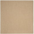 thumbnail image 1 of SAFAVIEH Courtyard Blair Checkered Indoor/Outdoor Area Rug, Natural/Cream, 4' x 4' Square, 1 of 14