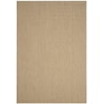 thumbnail image 1 of SAFAVIEH Courtyard Blair Checkered Indoor/Outdoor Area Rug, Natural/Cream, 4' x 5'7", 1 of 5